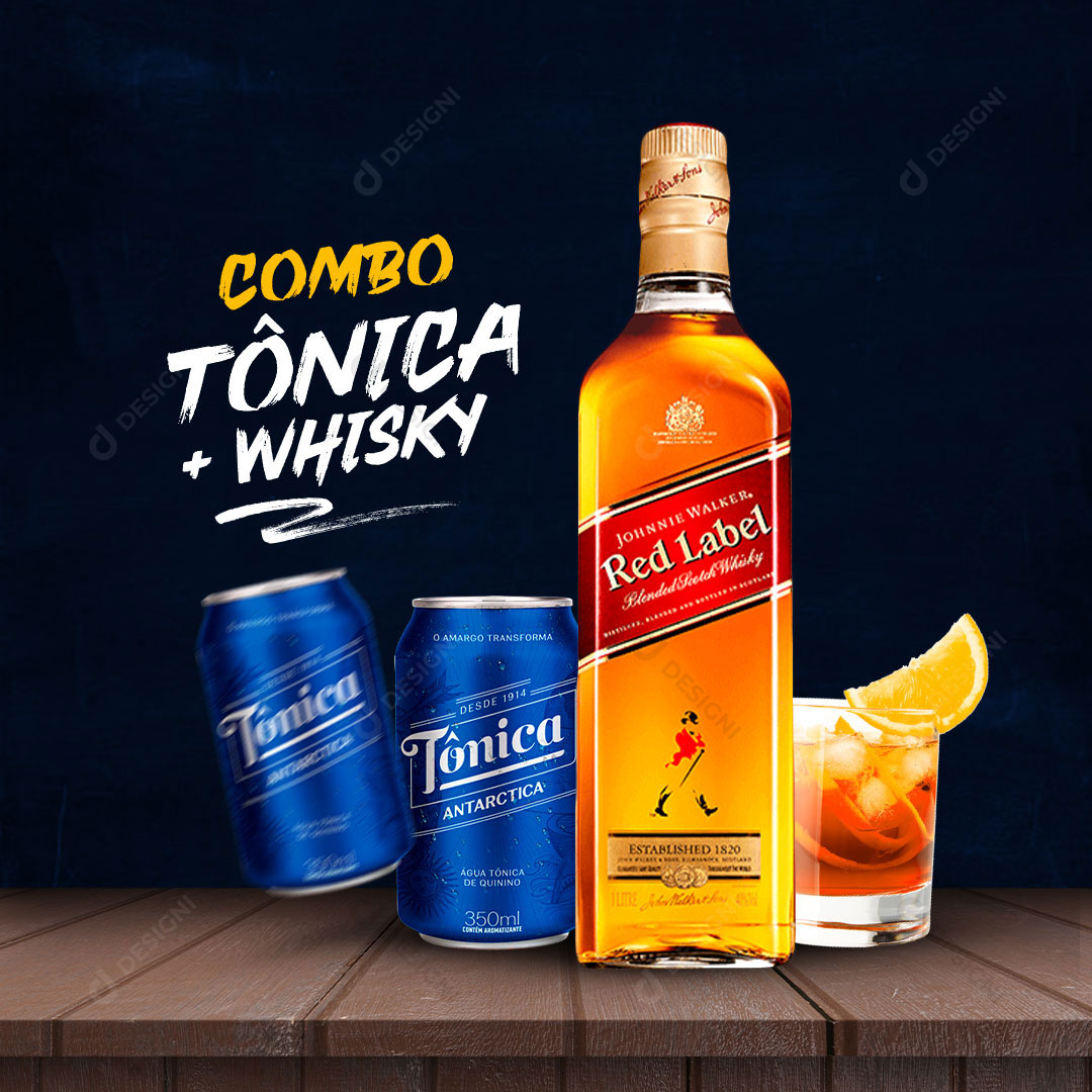 Distribuidora Combo Bebidas Social Media PSD Editável