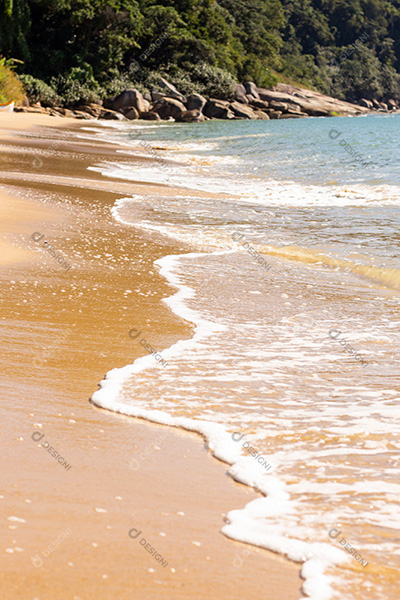 Ondas Suaves na Praia