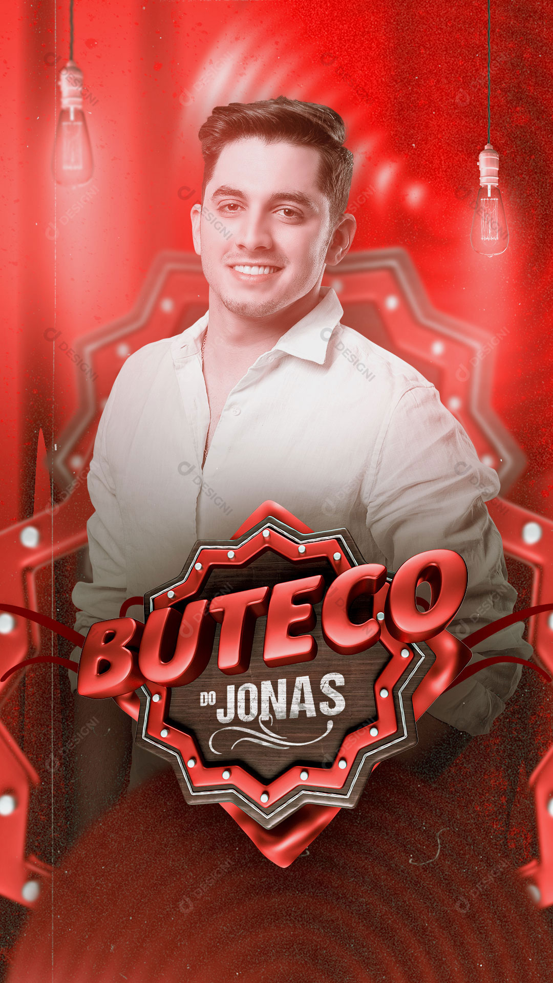 Story Flyer Show Evento Boteco Artista Social Media PSD Editável