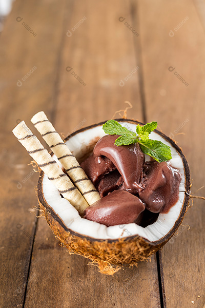 Açaí Na Casca De Coco