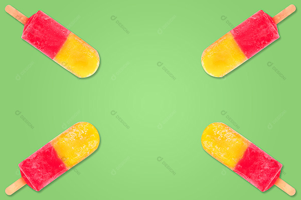 Fundo de Picolé Mini Saia