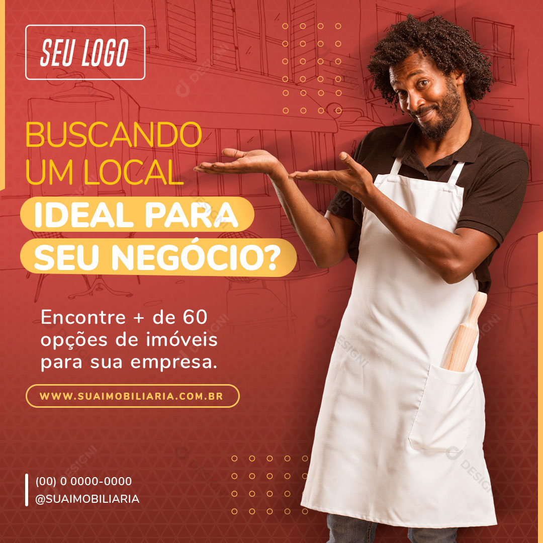 Story Buscando um Local Para Seu Negócio Social Media PSD Editáv