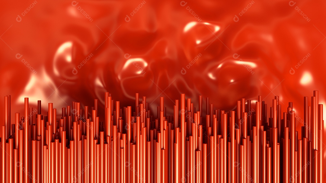 Background Vermelho Formas JPG