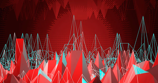 Background Vermelho Cores Forte Formas Abstrata JPG