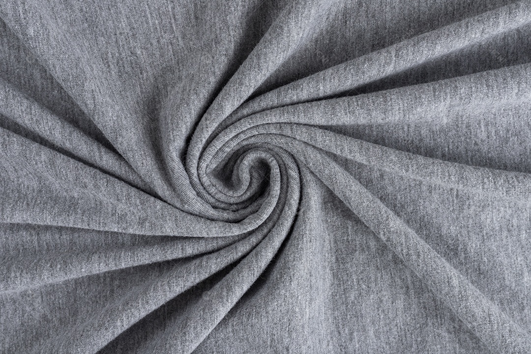 Textura de Pano de Linho Cinza Amassado