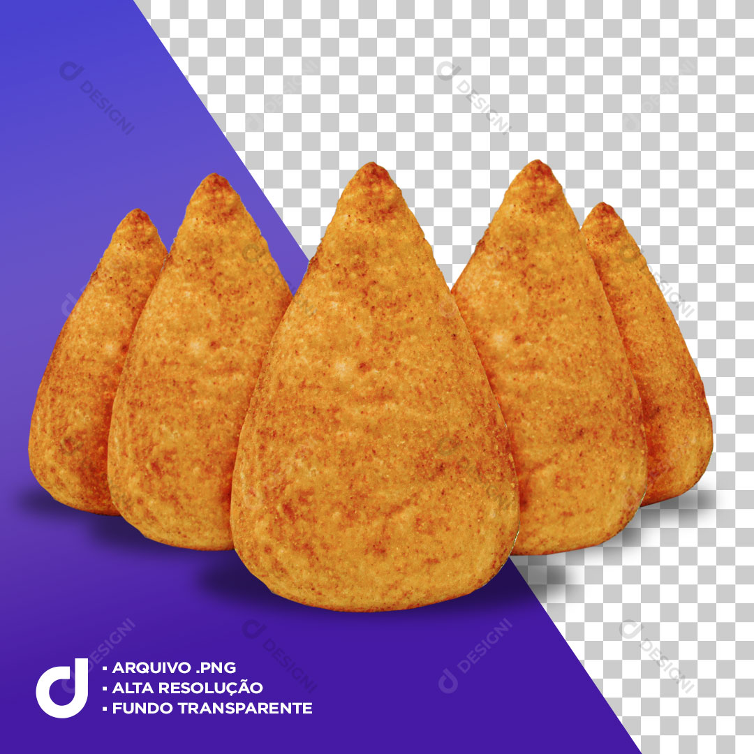 Coxinhas de Frango PNG Transparente