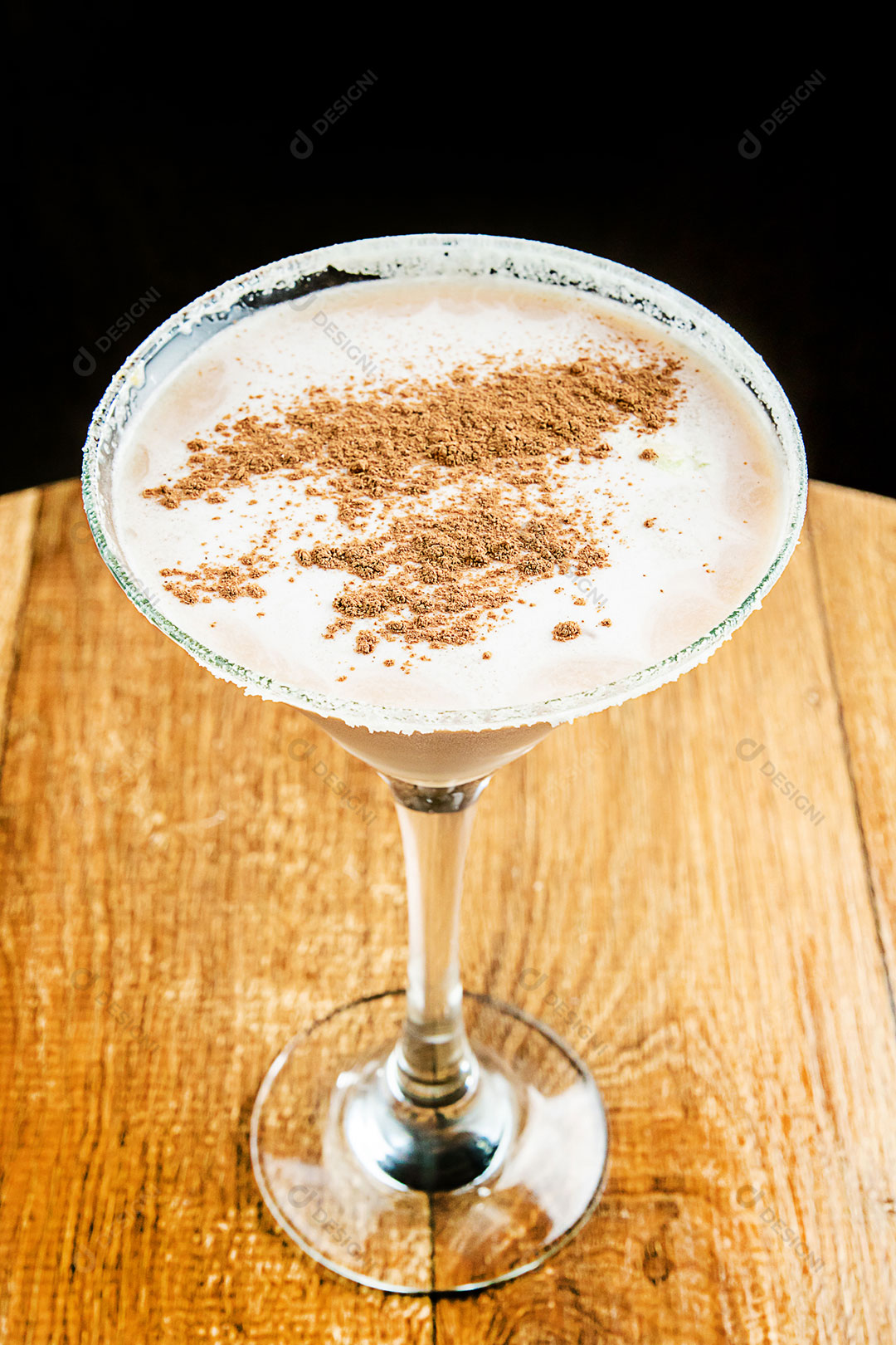 Coquetel Com Gin e Paçoca Imagem JPG