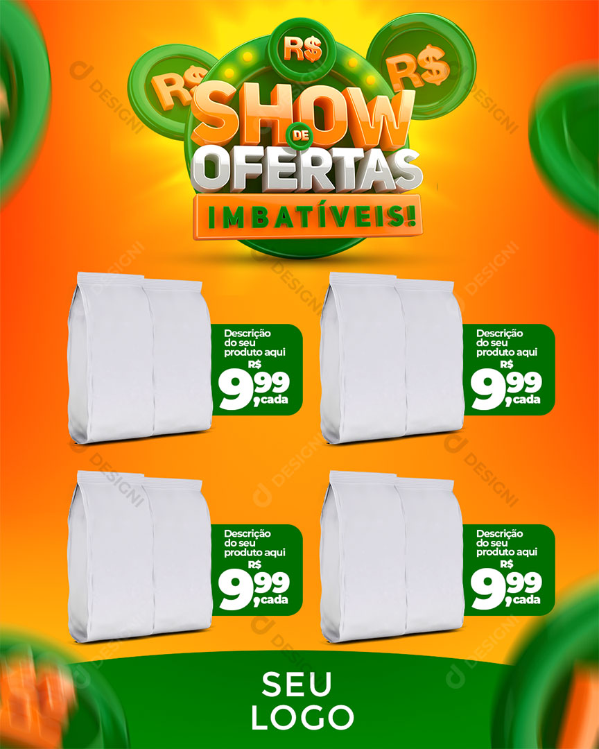 Encarte Show de Ofertas Imbatíveis Supermercados Ofertas