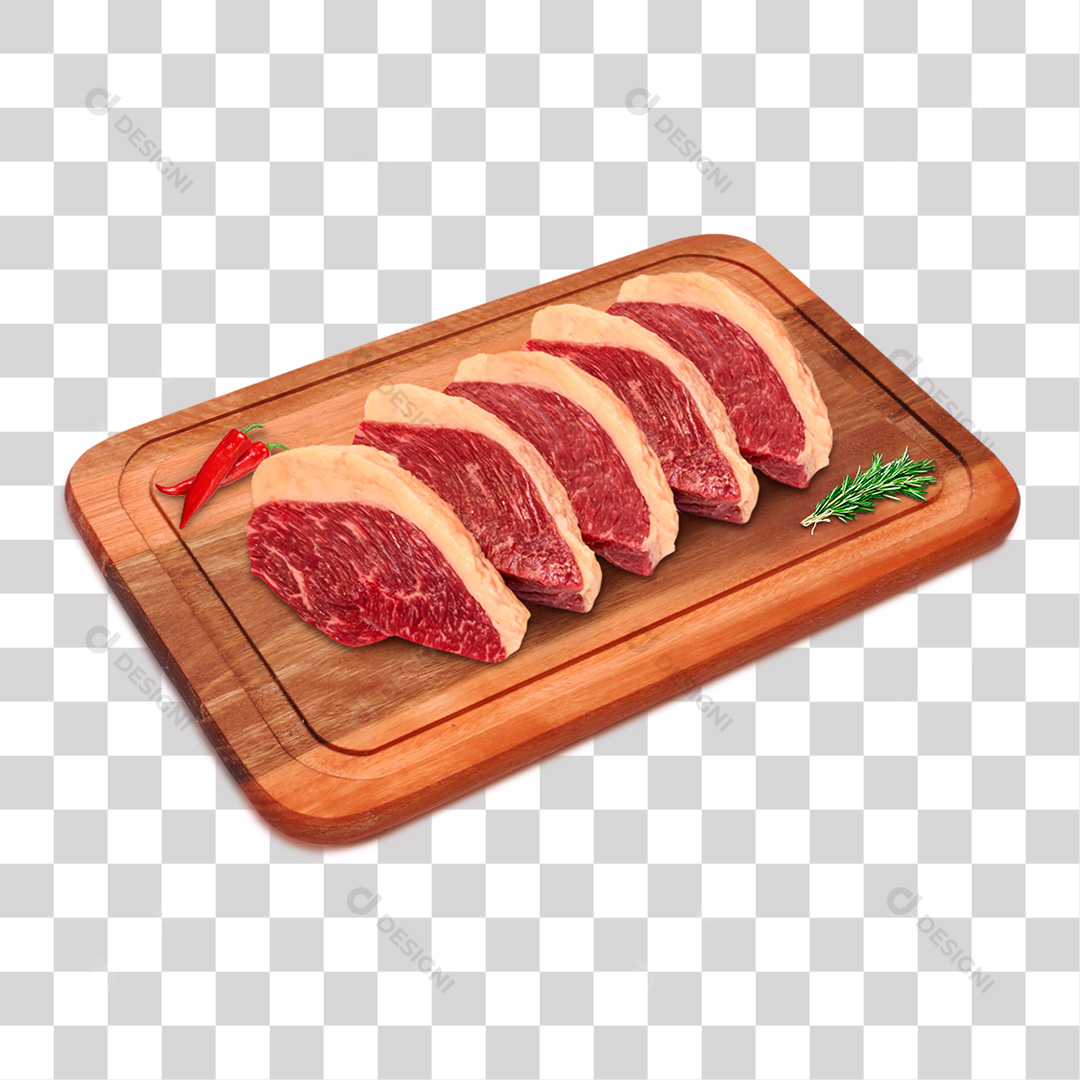 Picanha Fatiada PNG Transparente Sem Fundo