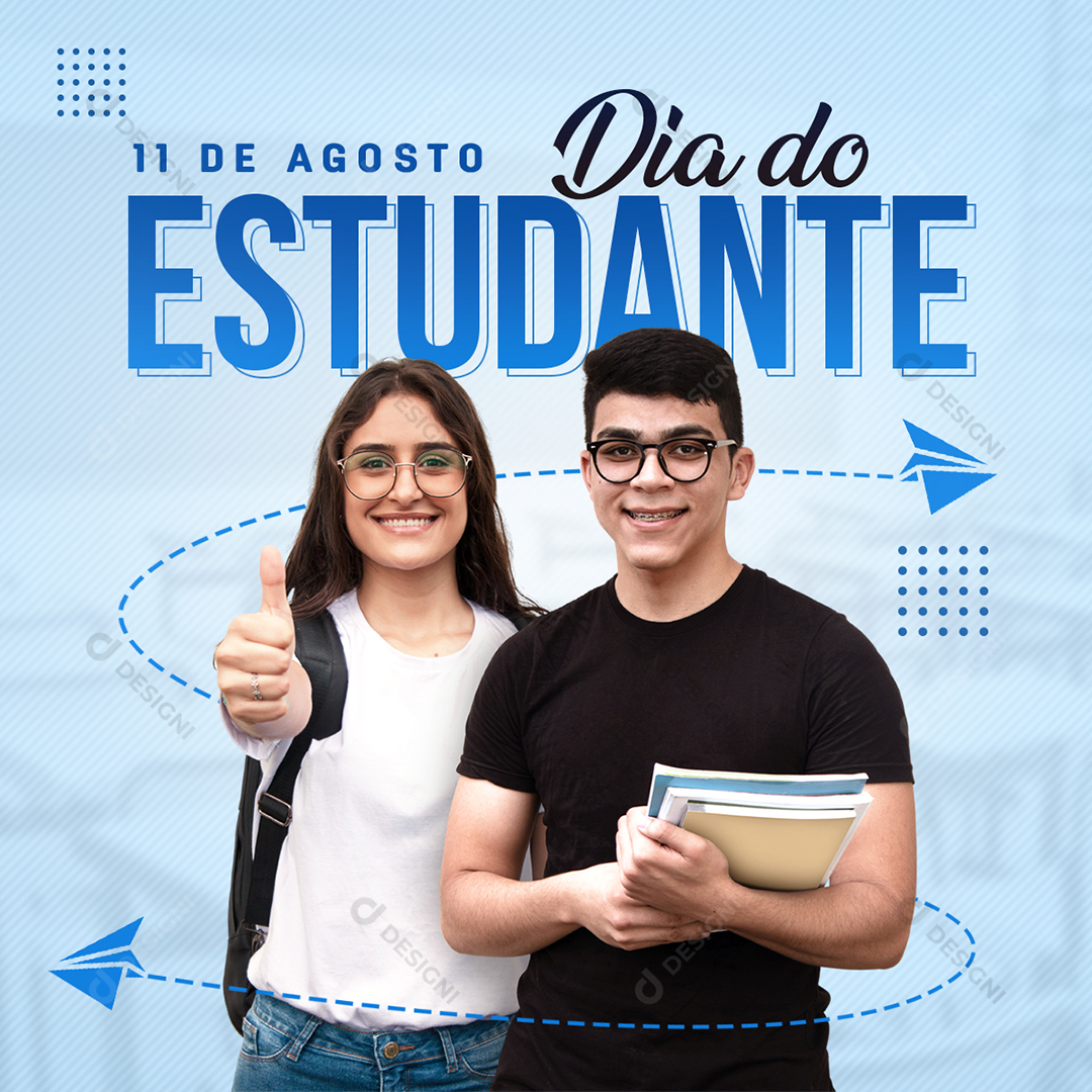 Dia do Estudante Social Media PSD Editável
