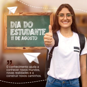 Dia do Estudante Social Media PSD Editável