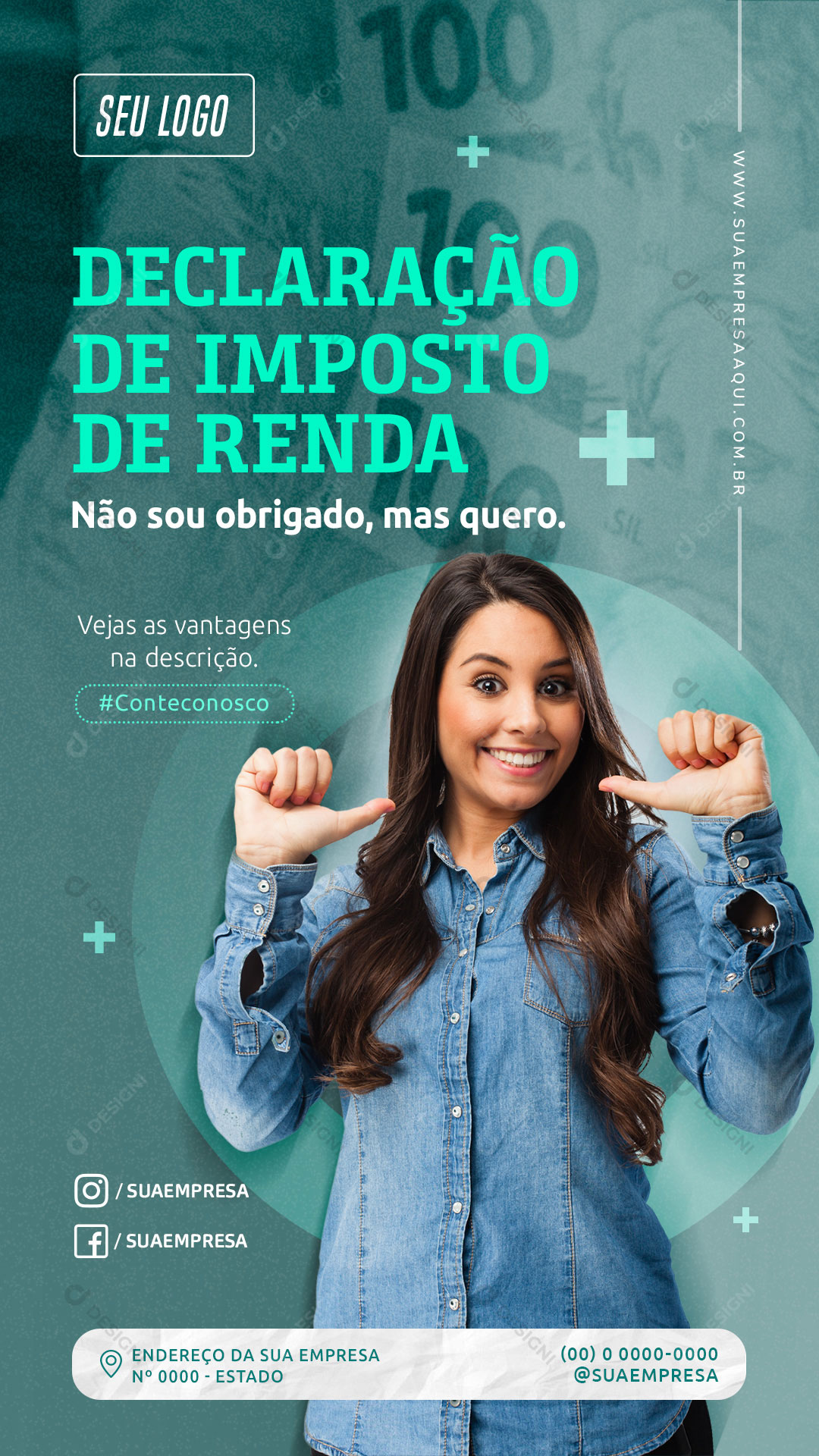 Story Declaração de Imposto de Renda Social Media PSD Editável