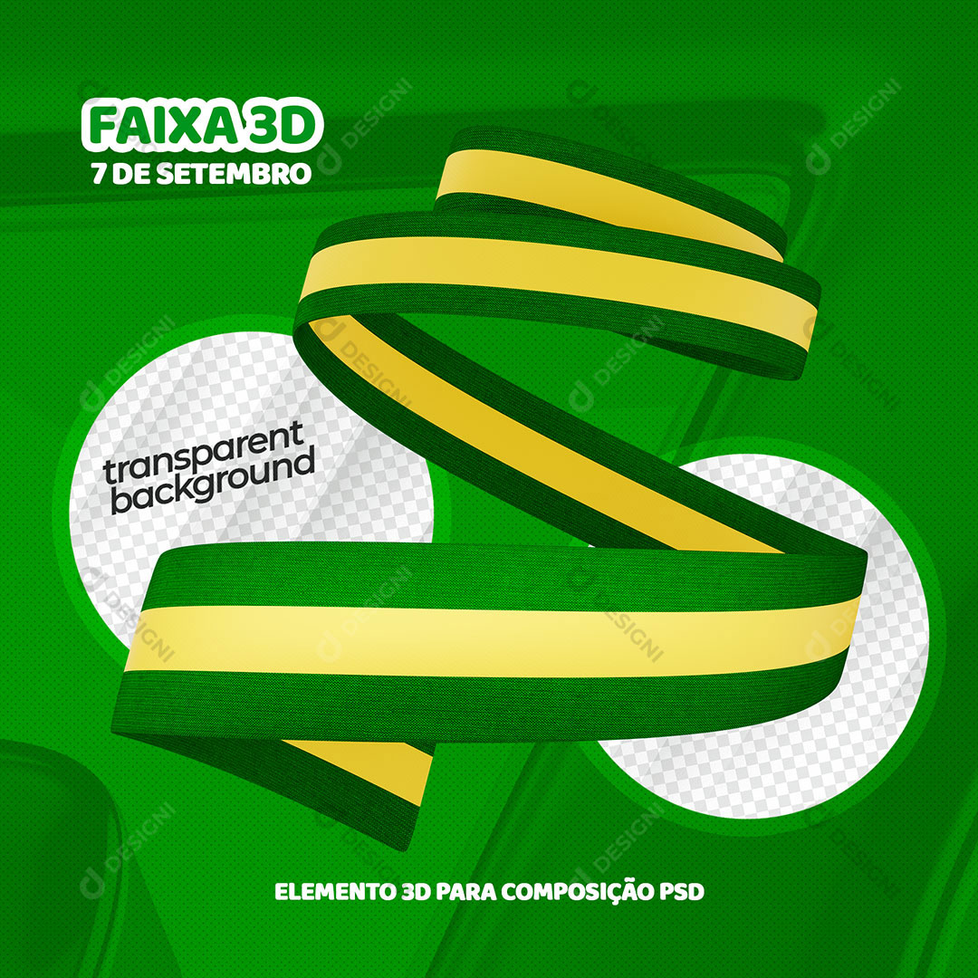 7 de Setembro Independência do Brasil Social Media PSD Editável