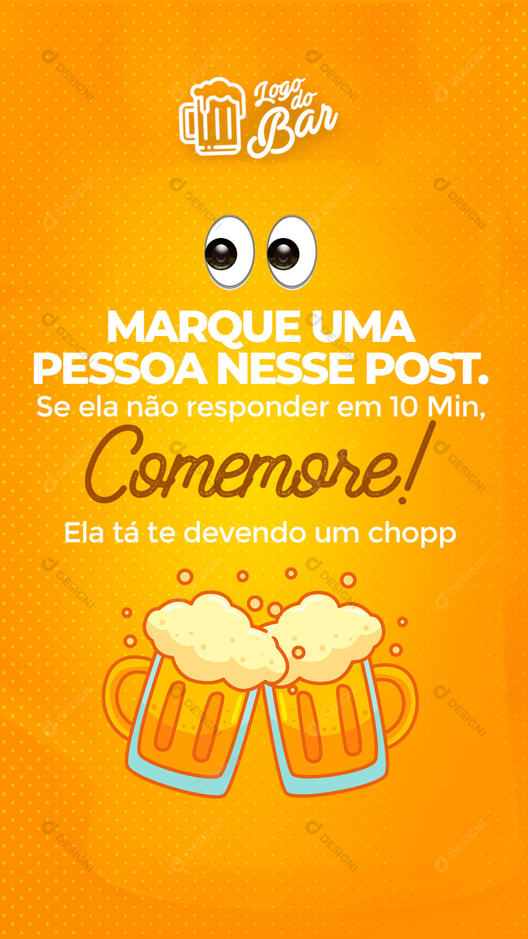 Post Story Distribuidora Marque Uma Pessoa Nesse Post Social Media PSD Editável