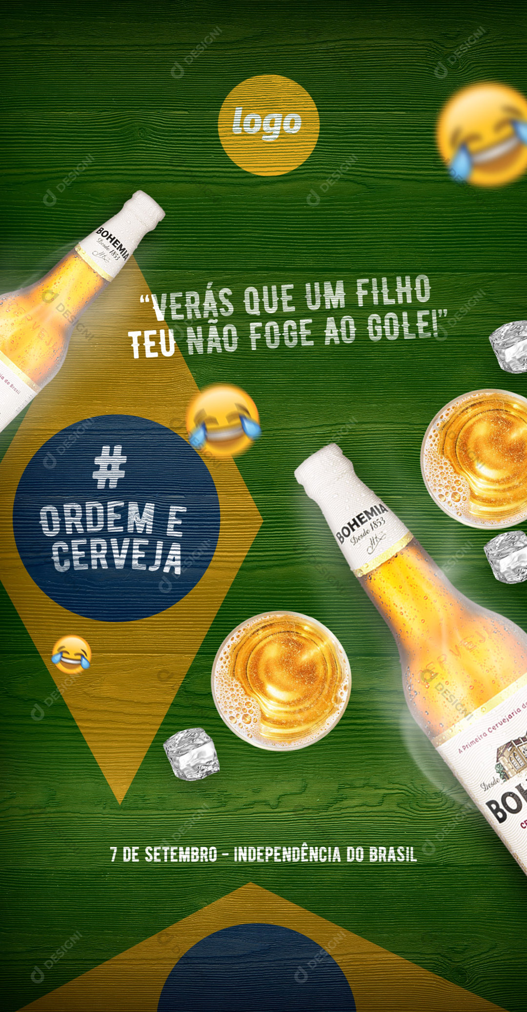 7 De Setembro #Ordem E Cerveja Social Media PSD Editável