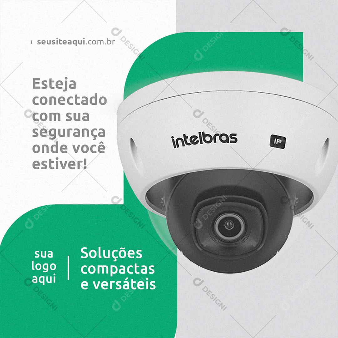 Post Feed Stay Connected With Your Social Media Editable PSD