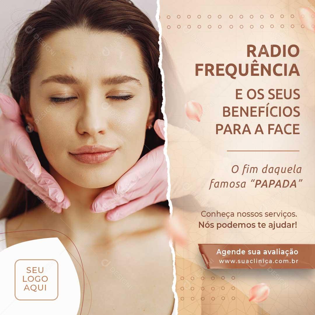 Post Feed Radio Frequency and Its Benefits Social Media Editable PSD