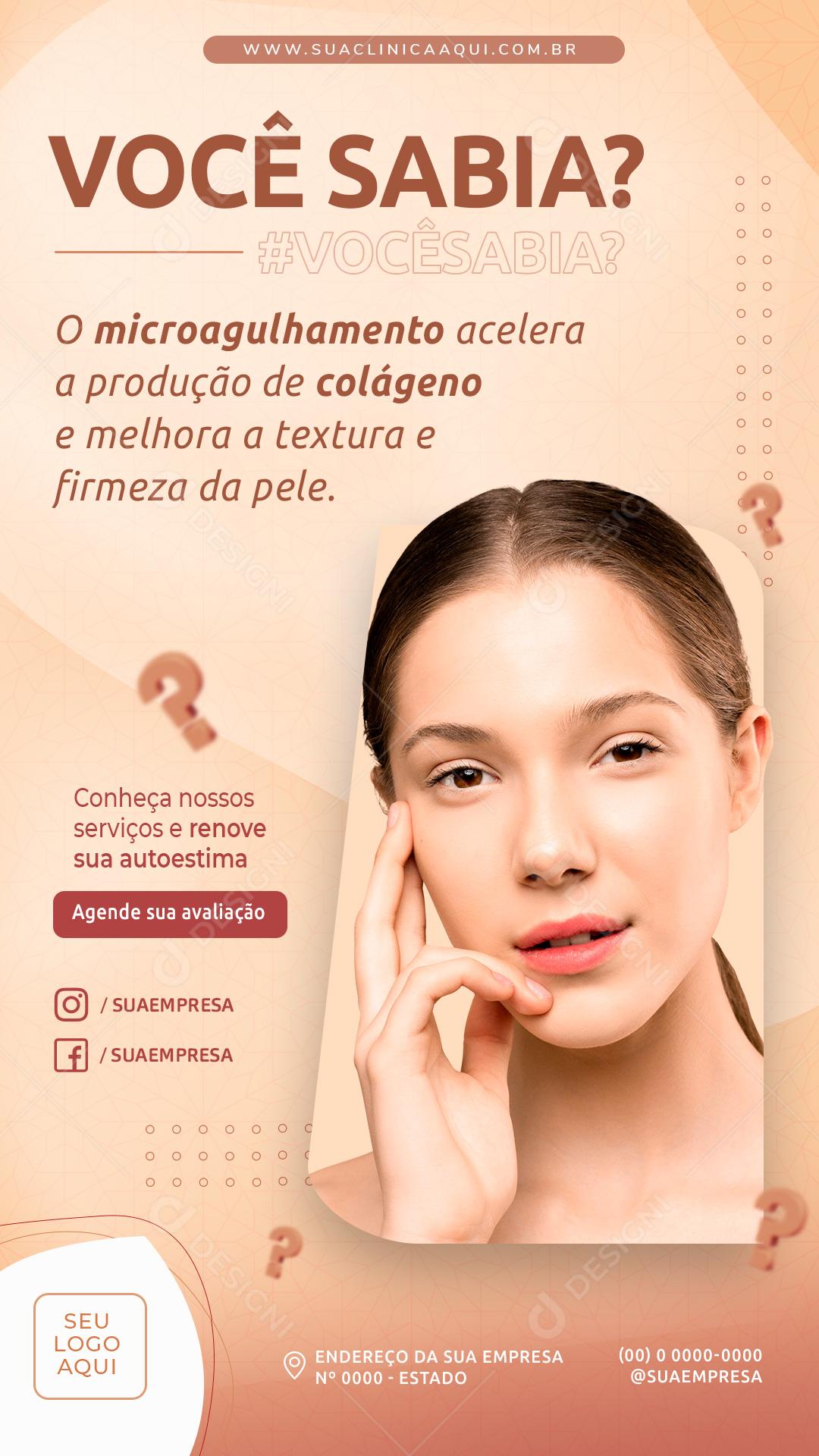 Você Sabia O Microagulhamento Acelera A Produção De Colágeno