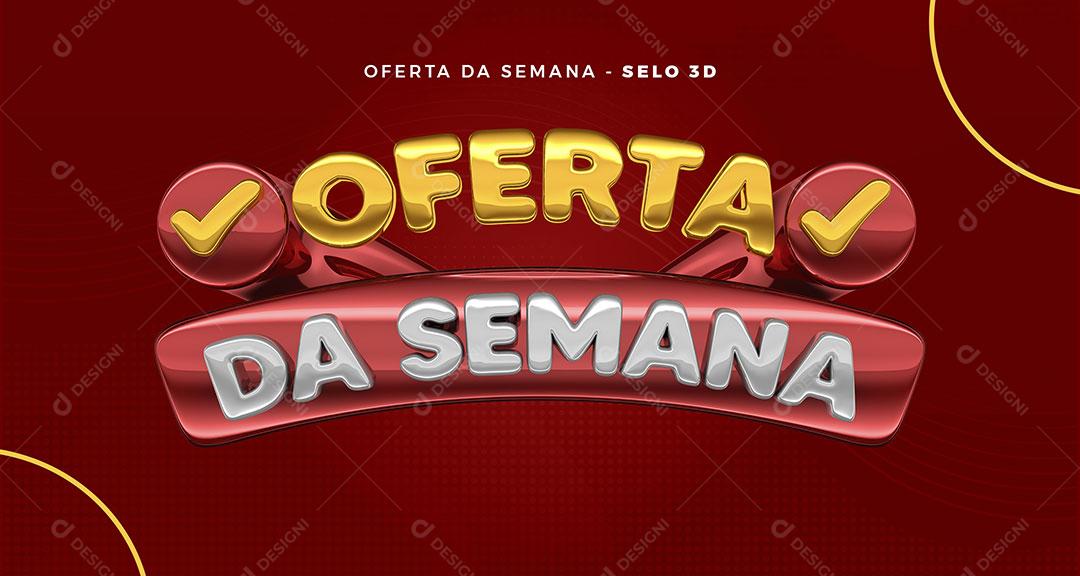 Banner Oferta Da Semana Social Media PSD Editável