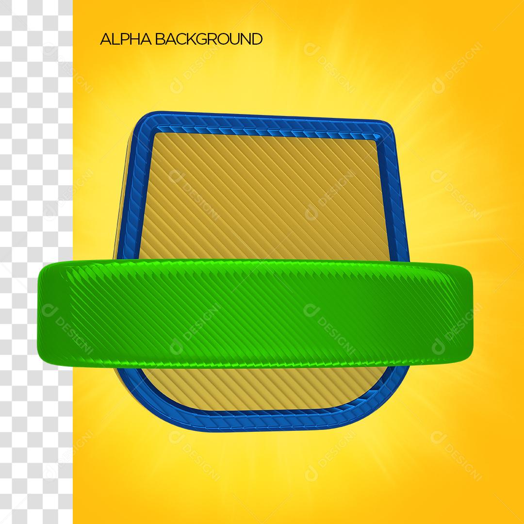 Base 3D Para Composição PNG Transparente