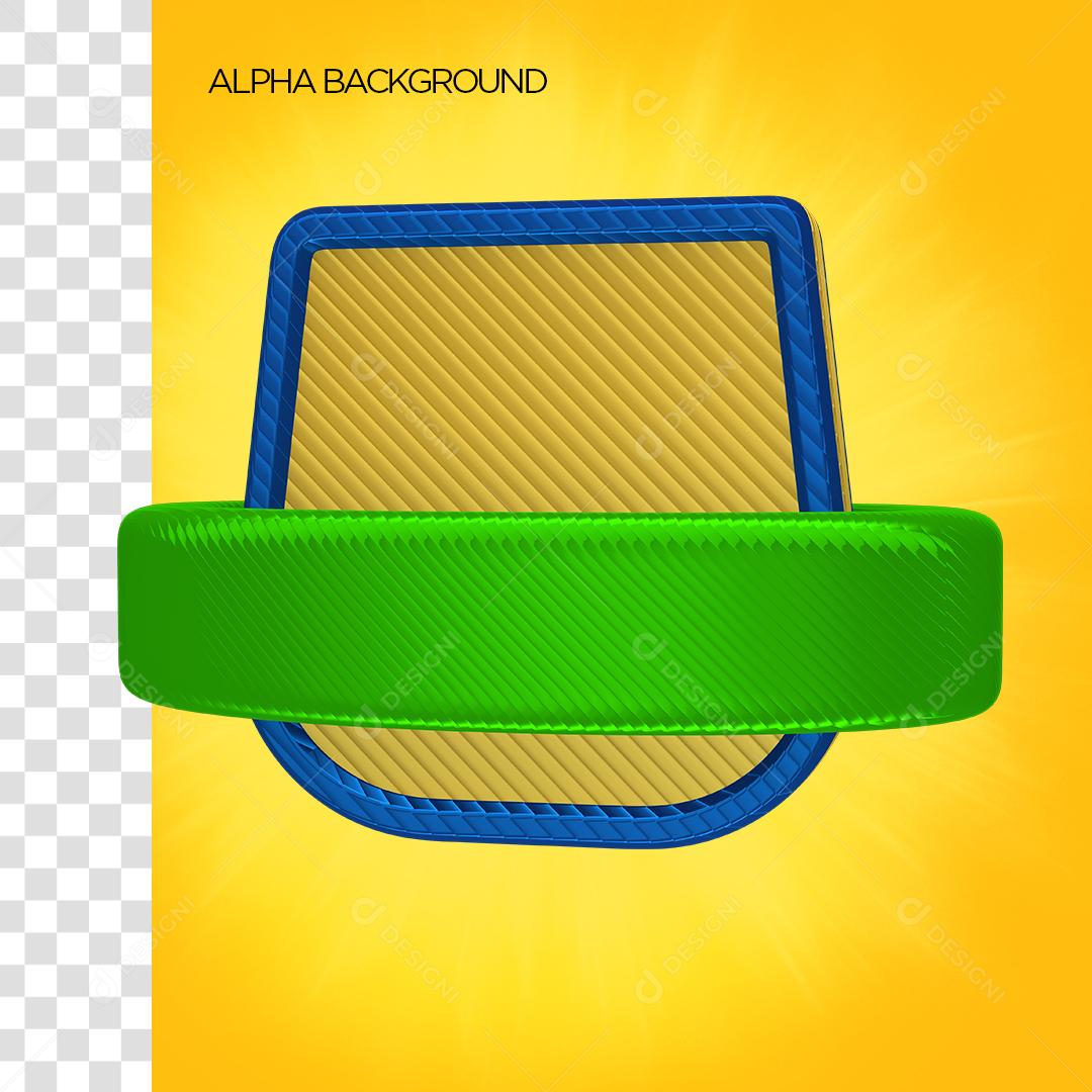 Base 3D Para Composição PNG Transparente