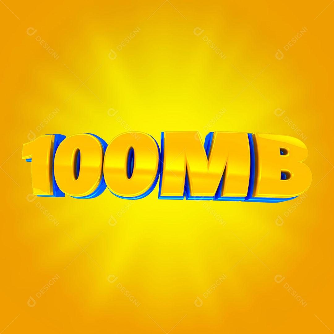 Elemento 3D 100MB Para Composição