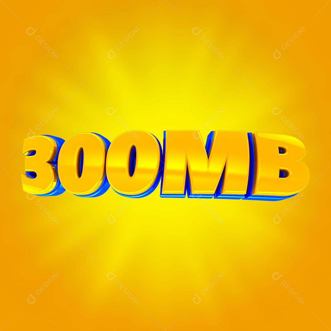 Elemento 3D 300MB Para Composição