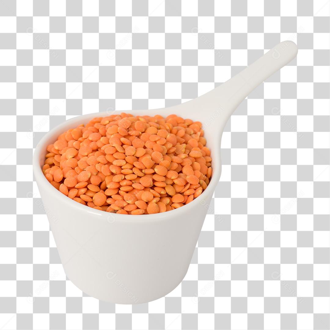 Chícara de Lentilha Rosa PNG Transparente Sem Fundo