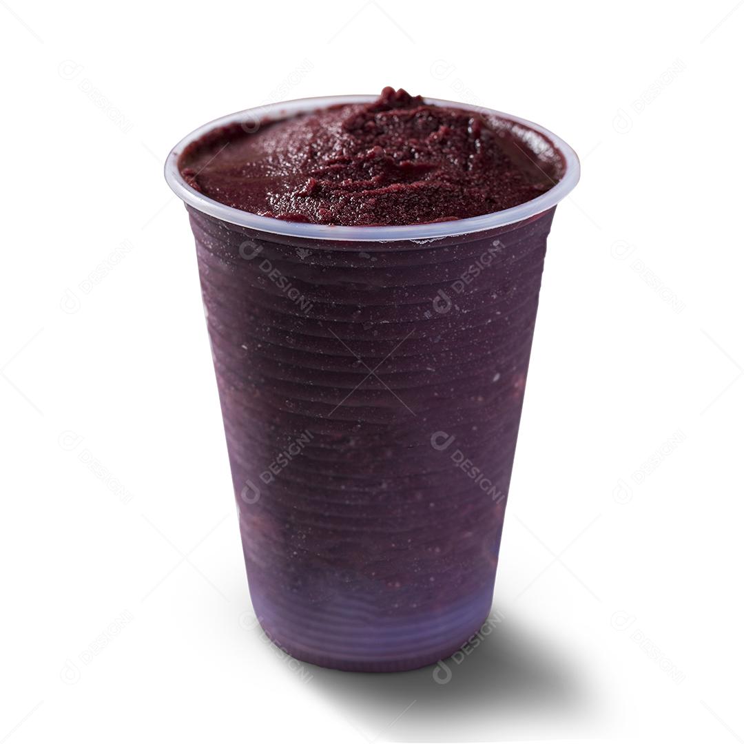 Copo Com Sorvete de Açaí Imagem JPG