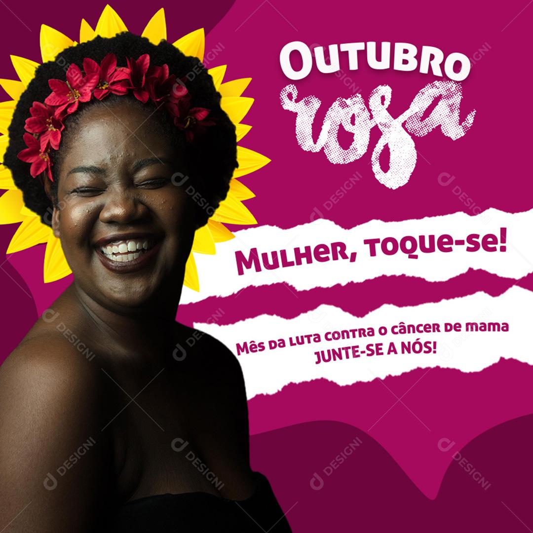 Outubro Rosa Social Media PSD Editável