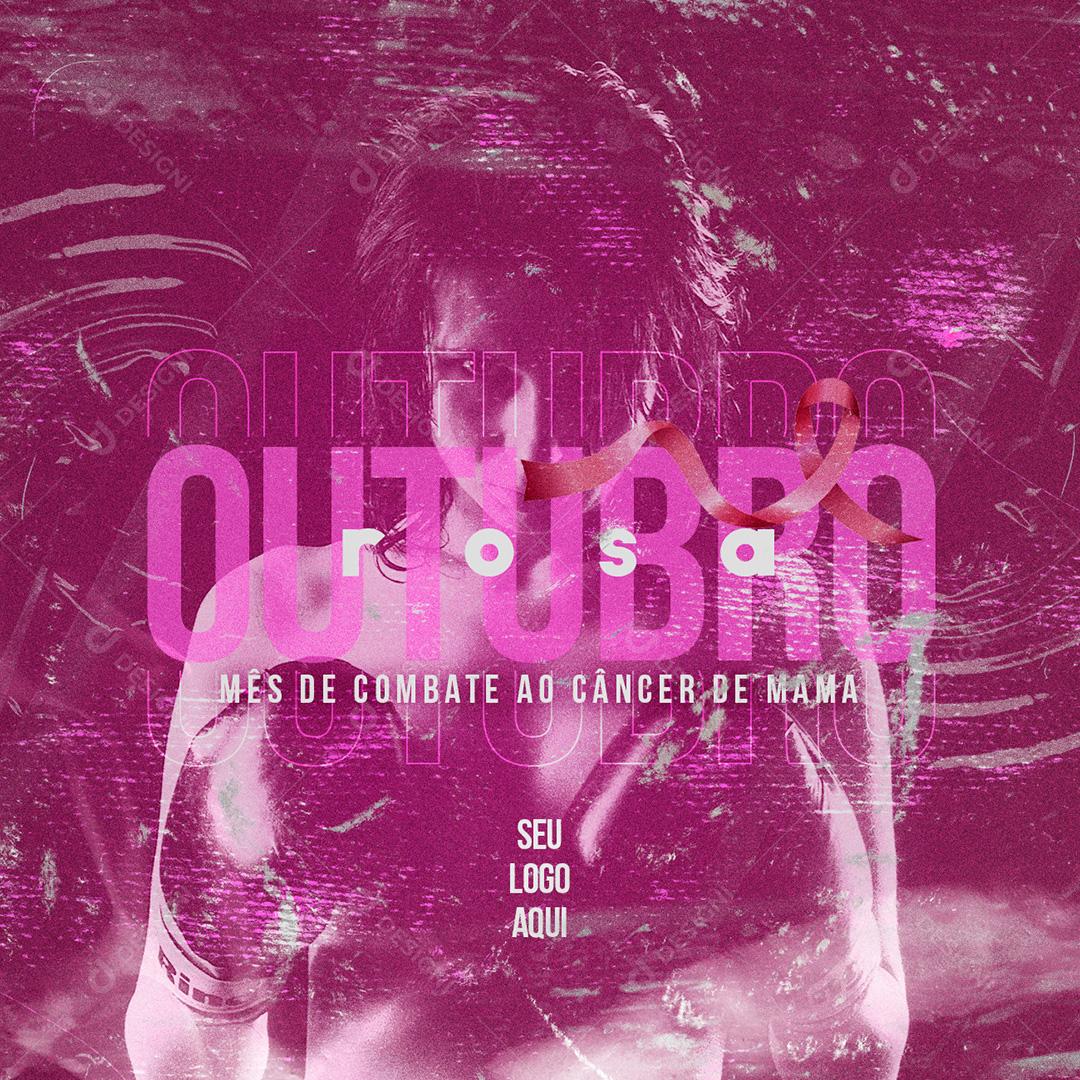 Outubro Rosa Social Media PSD Editável