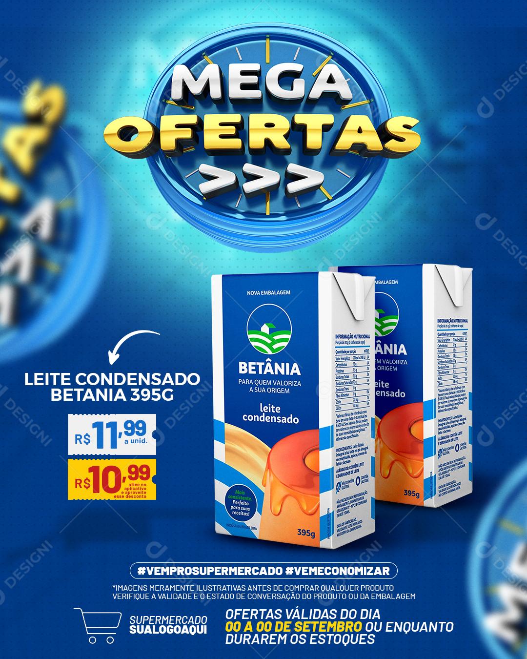 Mega Ofertas Imperdível Social Media PSD Editável