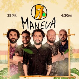Flyer Show Evento Maneva Artistas Banda Social Media PSD Editável