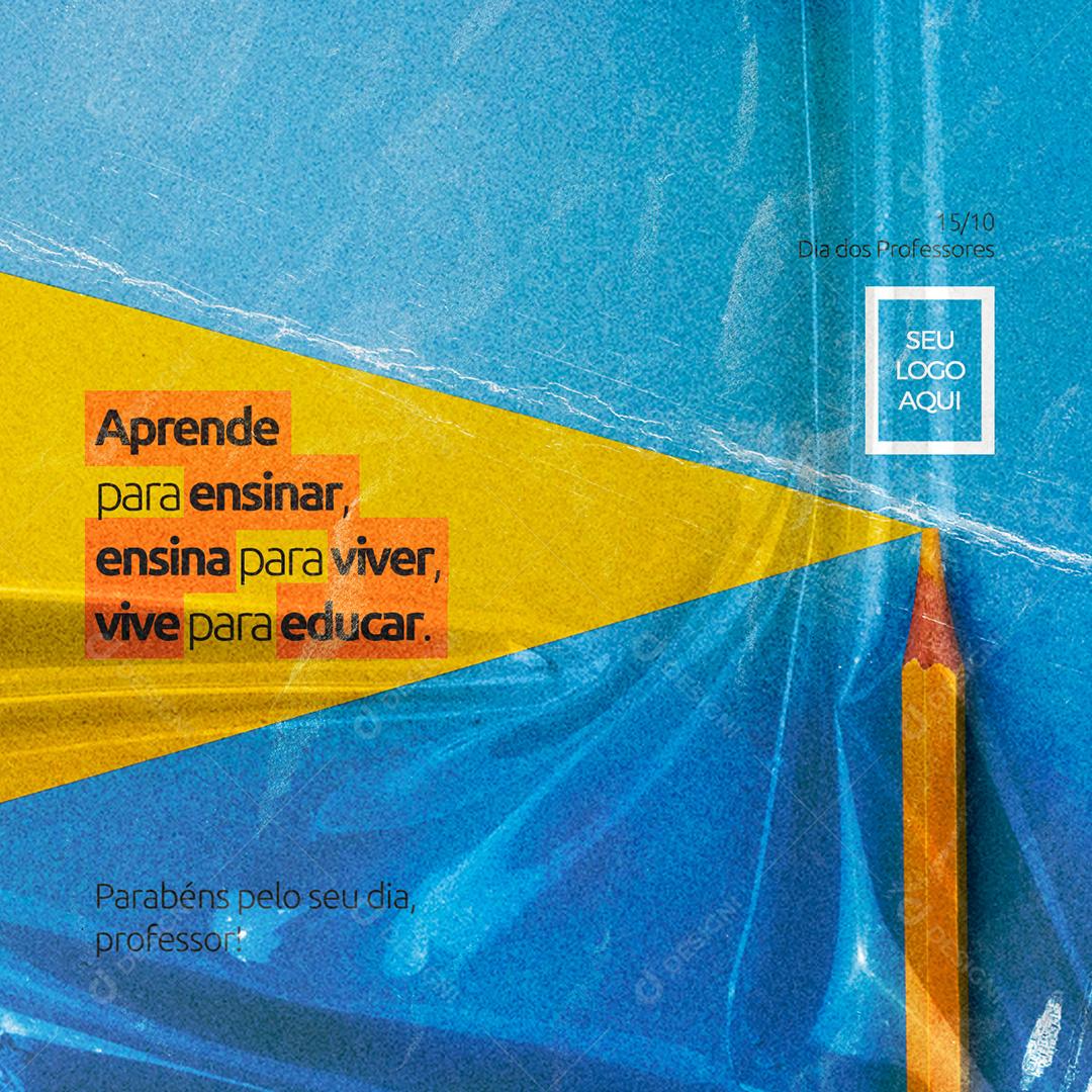 Dia Dos Professores PSD Social Media Editável