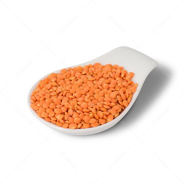 Xícara de Lentilhas Vermelhas