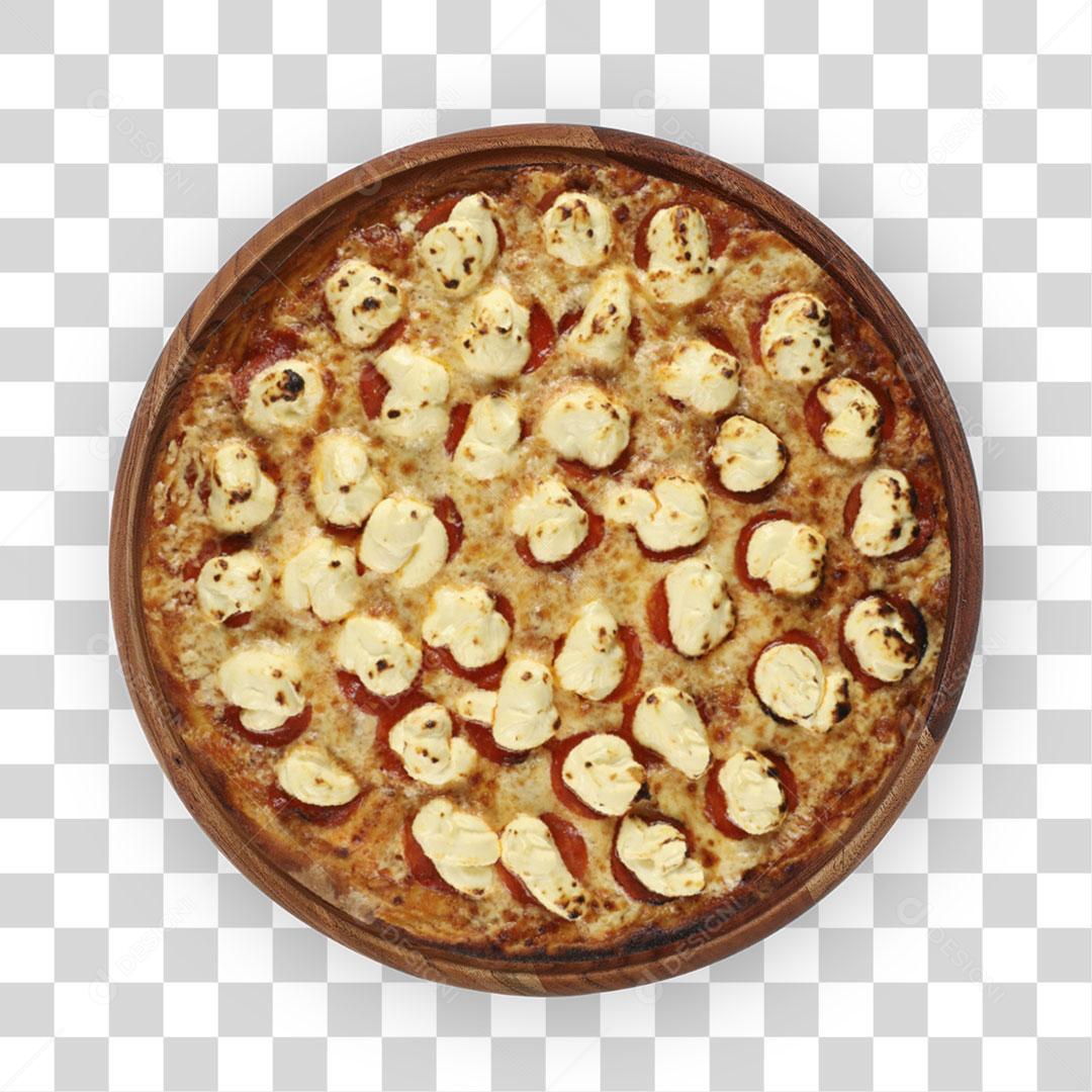 Pizza Pepperoni PNG Transparente