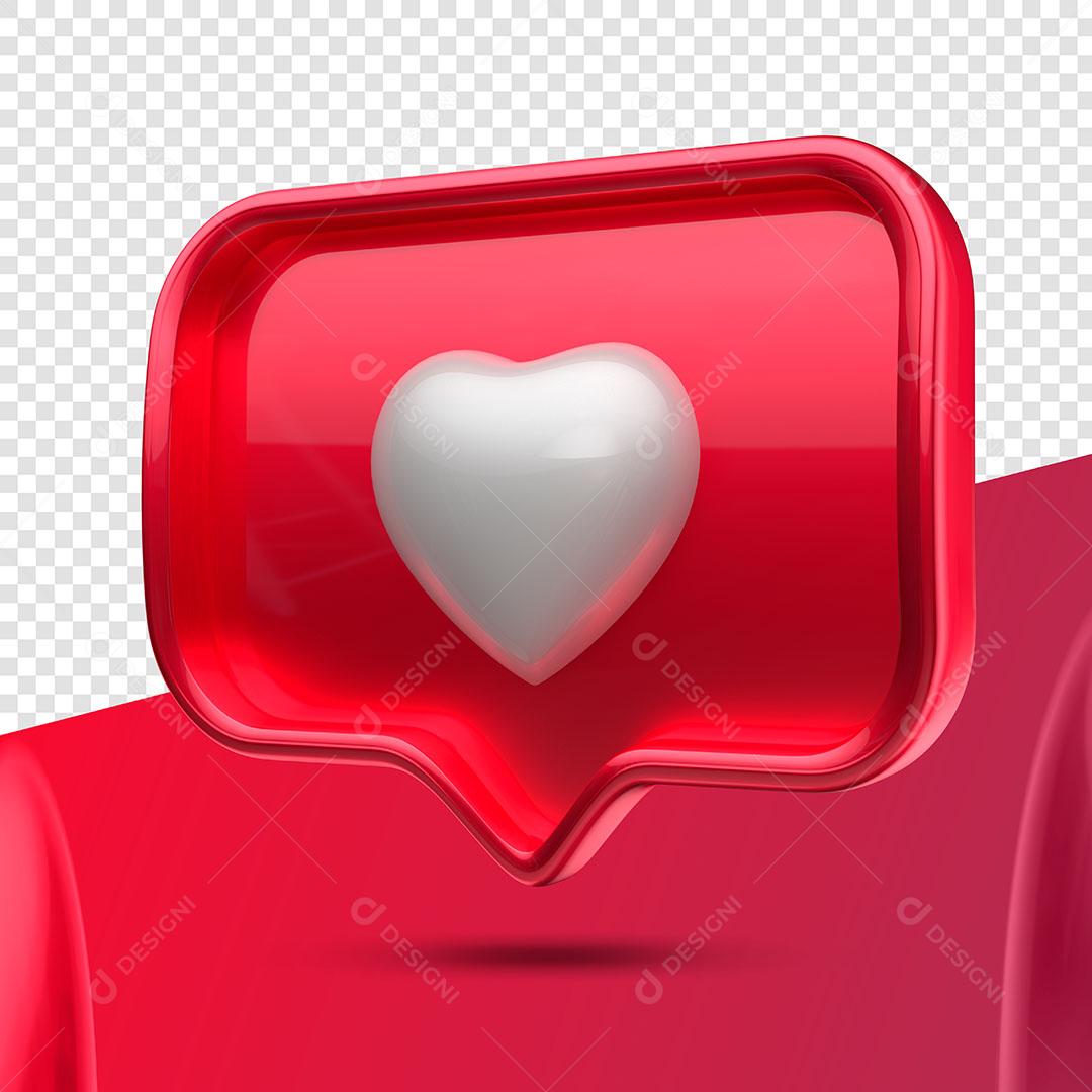 Ícone Instagram Redes Sociais Para Composição PSD