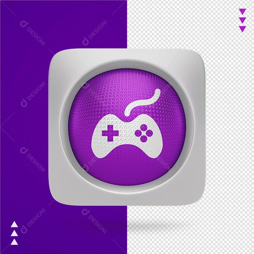 Ícone Jogo Controle Elemento Para Composição PNG Transparente
