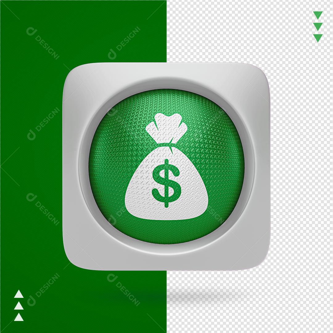 Ícone Dinheiro Elemento Para Composição PNG Transparente