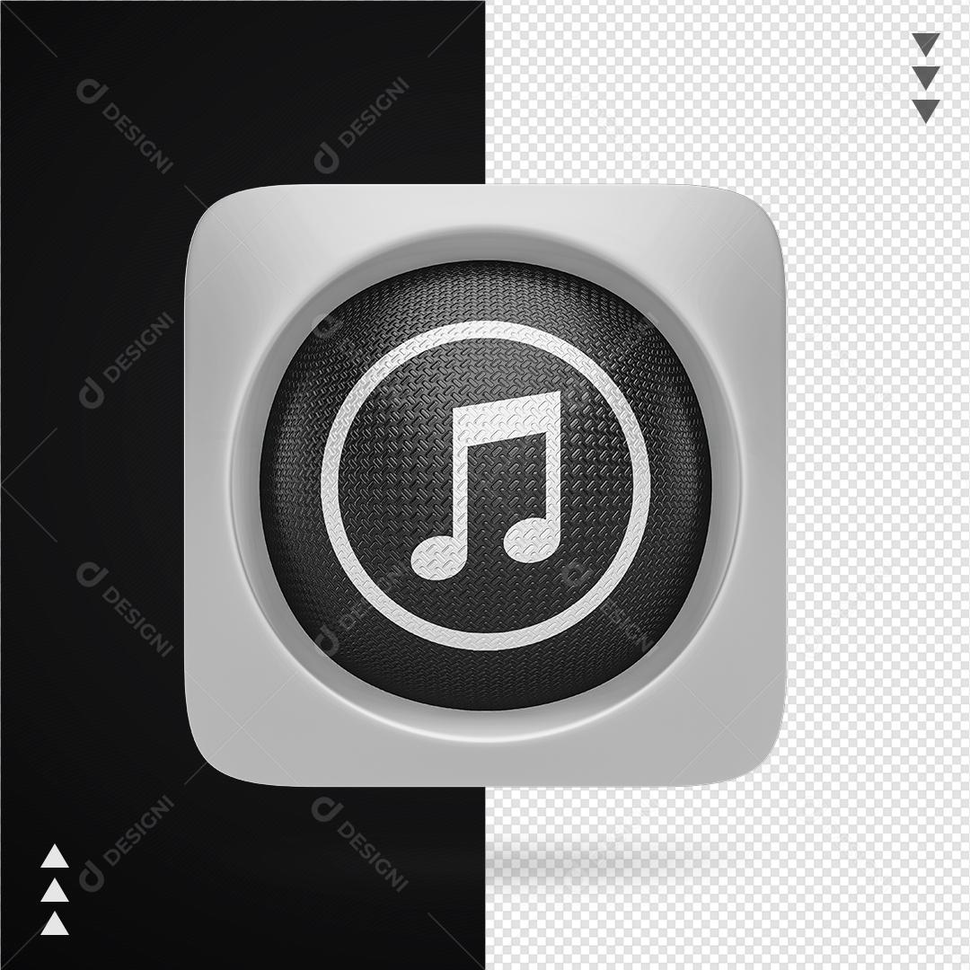 Ícone Musica Elemento Para Composição PNG Transparente