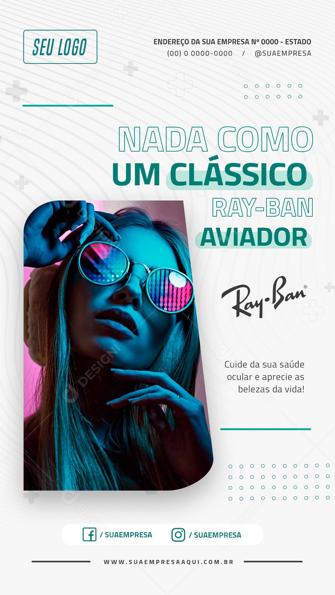 Story Nada Como Um Clássico Social Media PSD Editável