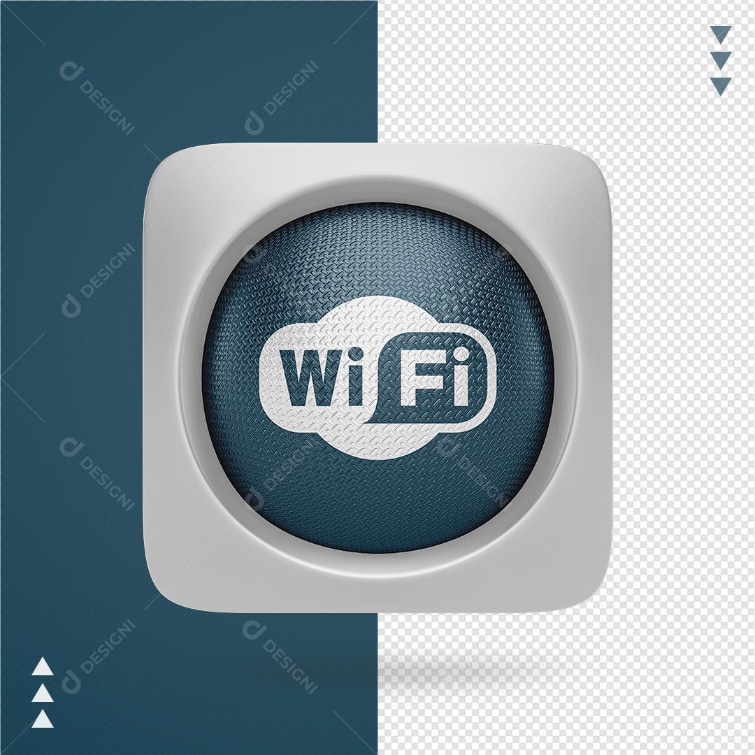 Ícone Wi-Fi Elemento Para Composição PNG Transparente
