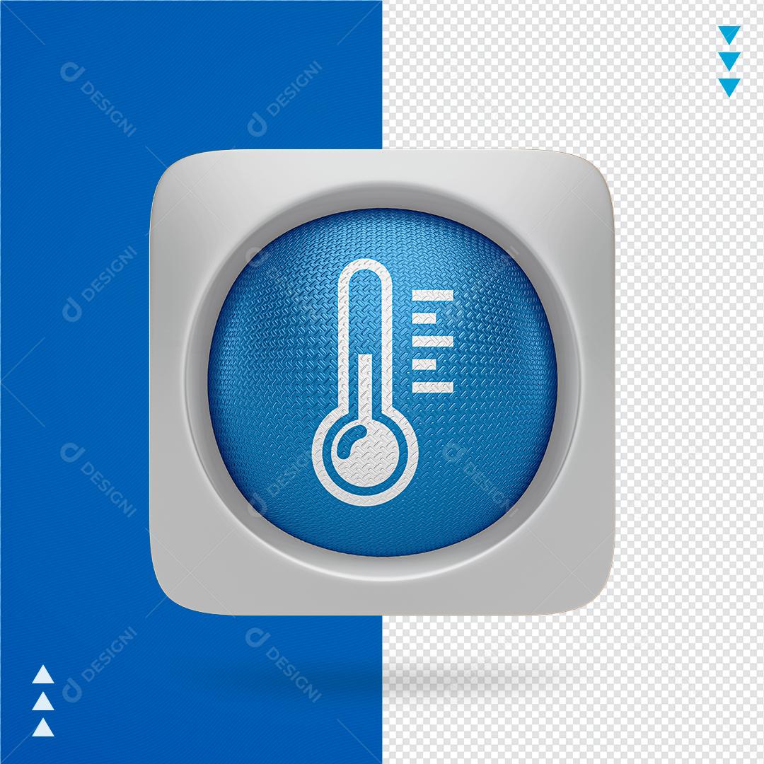 Ícone Temperatura Elemento Para Composição PNG Transparente