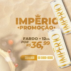 Império Promoção Fardo 12 Un Social Media PSD Editável
