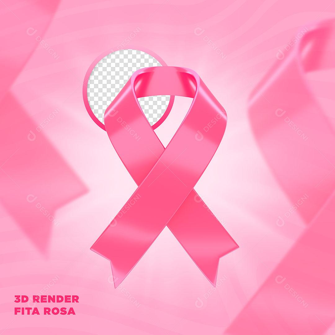 Laço Rosa Elemento Para Composição PNG Transparente