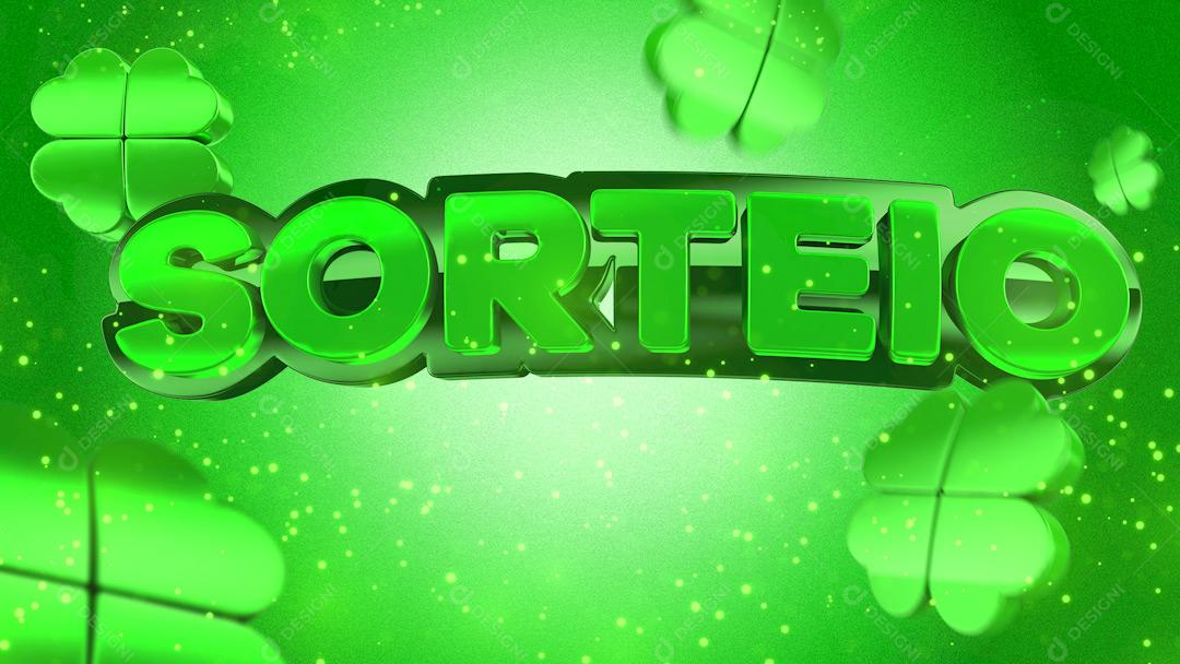 Sorteio Selo 3D Para Composição PSD Editável