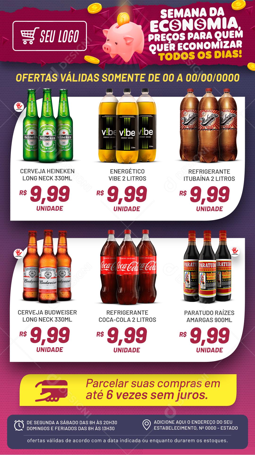 Encarte Semana Da Economia Preços Para Quem Quer Economizar Todos Os Dias