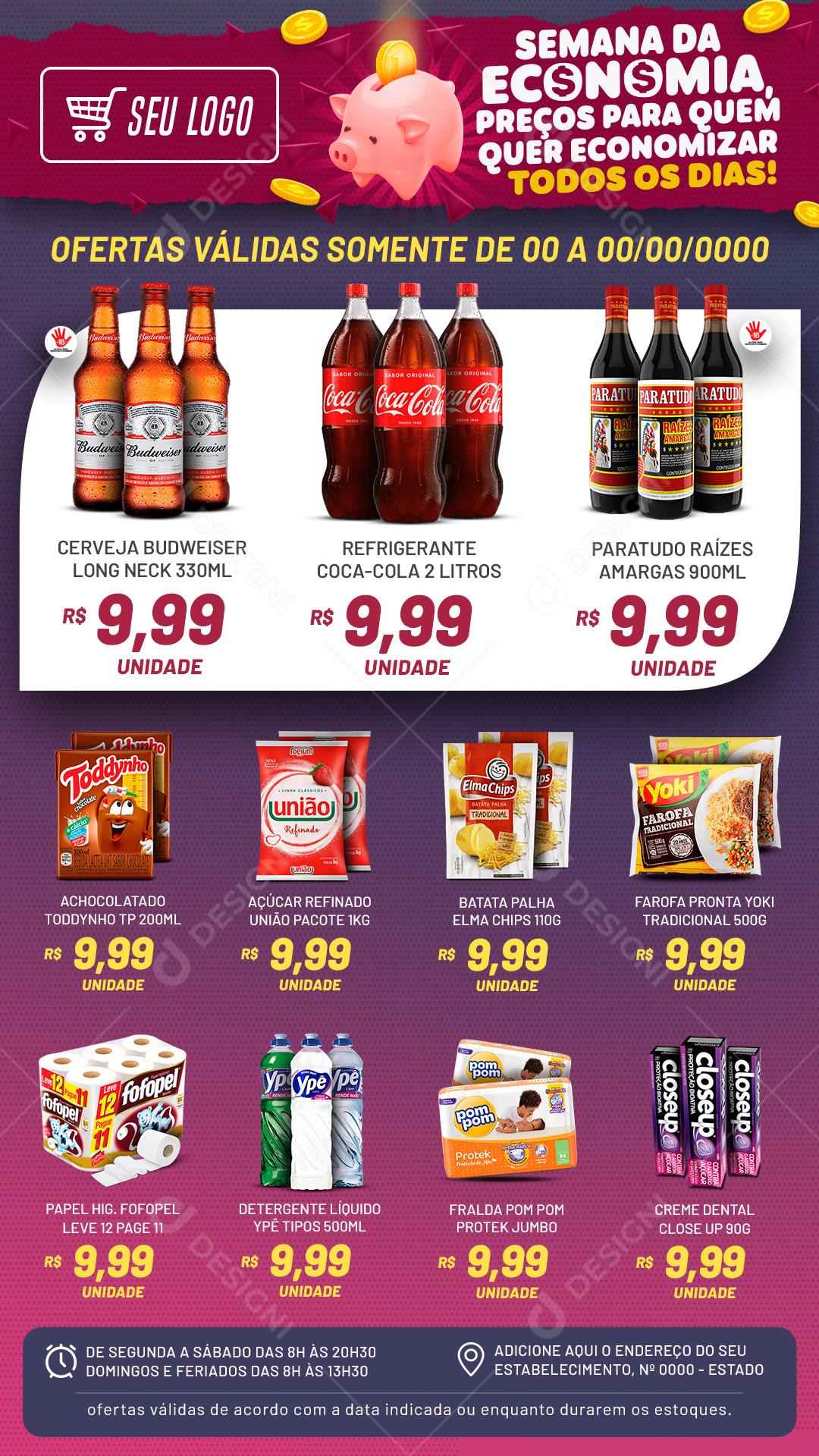 Encarte Semana Da Economia Preços Para Quem Quer Economizar Todos Os Dias