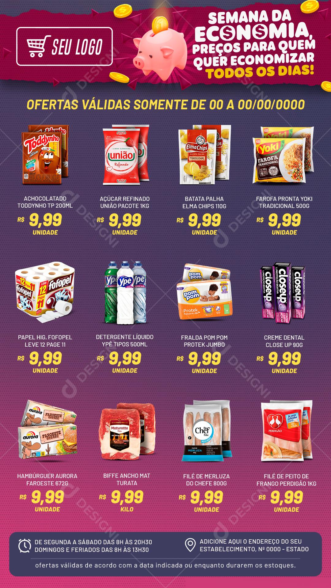 Encarte Semana Da Economia Preços Para Quem Quer Economizar Todos Os Dias