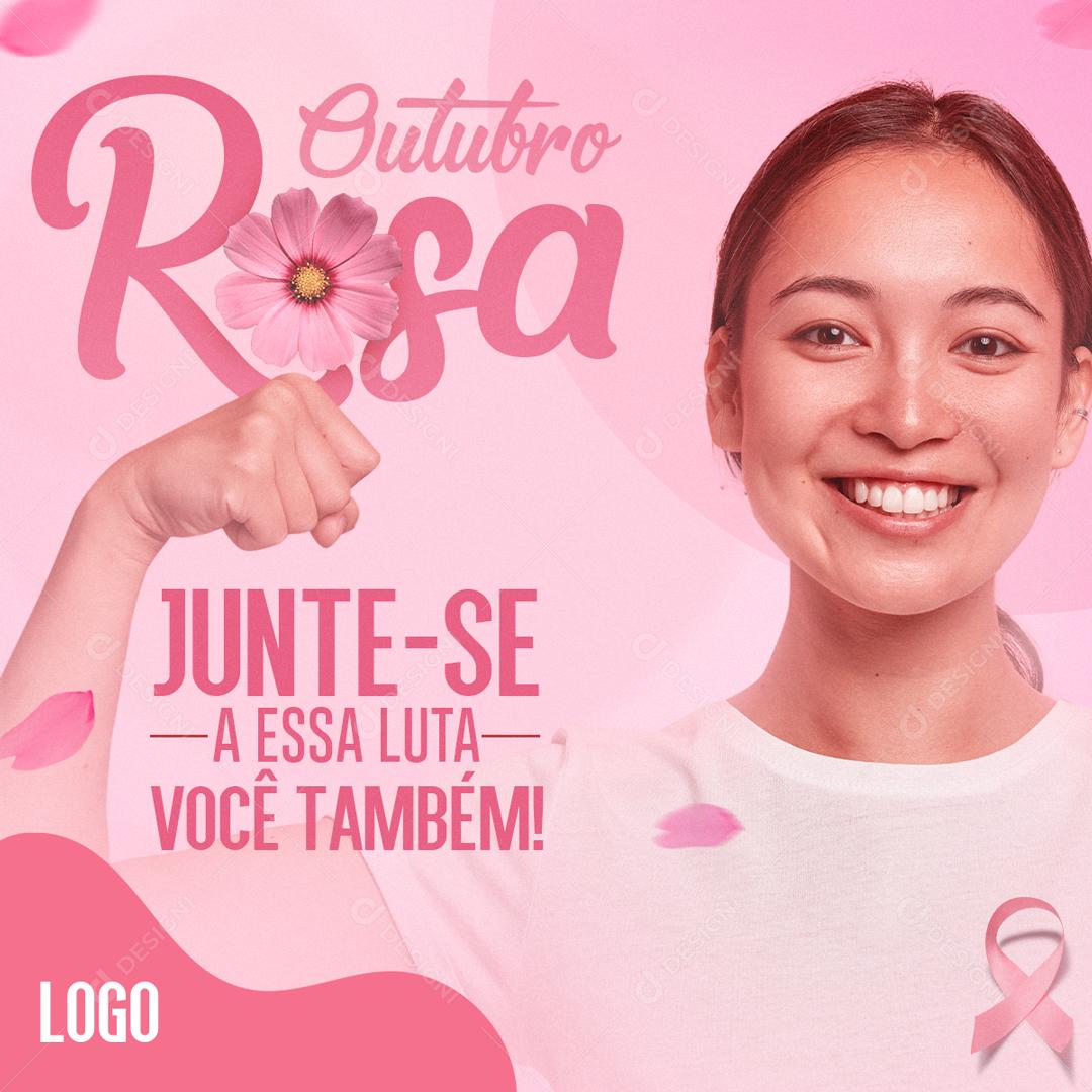 Outubro Rosa Social Media PSD Editável